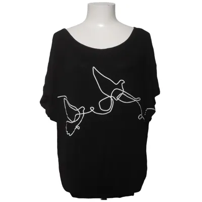 T-shirt (Noir) de Innocent Coton, Élasthane