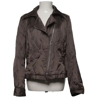 Bikerjacke (Braun) von Marc Cain Sports Leinen, Polyester
