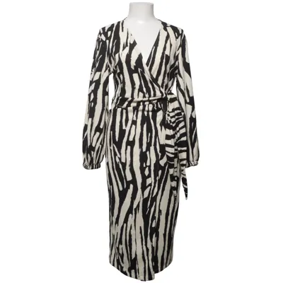 Wikkeljurk (Zwart, Wit) van H&M Trend Elastaan, Polyester