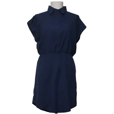 Robe chemise (Bleu) de Meihangyicheng
