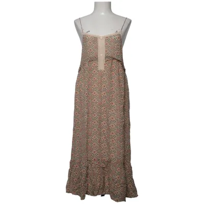 Maxi jurk (Beige, Meerkleurig) van Vanessabruno Katoen, Viscose