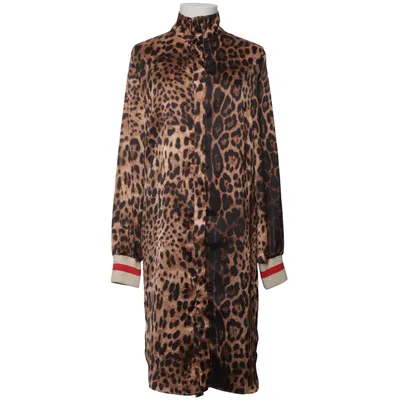 Robe chemise (Marron, Noir) de Les Lèvres Polyester