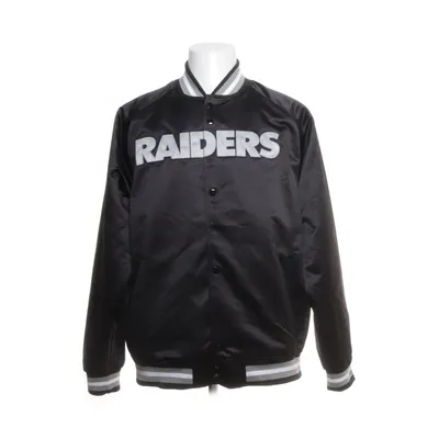 Bomber jacket (Black) from Mitchell & Ness Cotton, Polyester