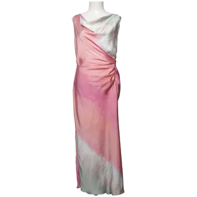 Maxi jurk (Roze, Groen, Meerkleurig) van Zara Polyester