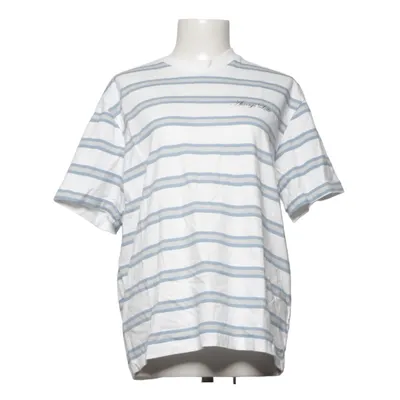 T-shirt (Vit, Blå) från Bershka Bomull