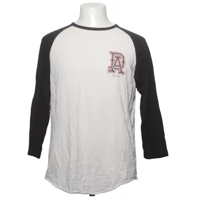 Baseball Hemd (Weiß, Schwarz) von DePalma Baumwolle