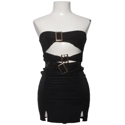 Cocktailkjole (Sort) fra PrettyLittleThing Elastan, Polyester