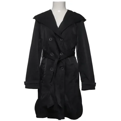 Trench-coat (Noir) de Timeout Polyamide, Polyester, Viscose