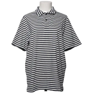 Polo (Bleu, Blanc) de Asphalte Coton