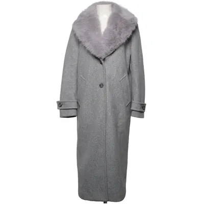 Manteau (Gris) de Beaumont Polyester recyclé, Laine