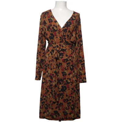 Wrap dress (Brown, Multicolored) from Thought Bamboo, Cotton, Elastane