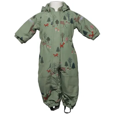 Overall (Grön, Flerfärgad) från Lindex Baby Polyester