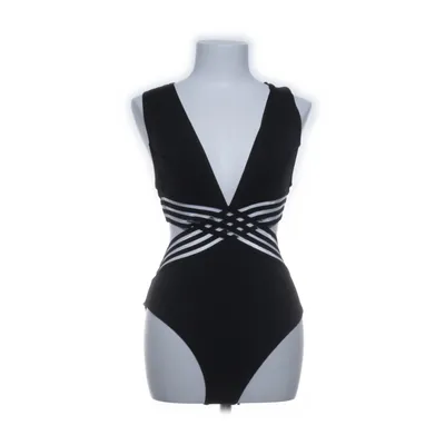 Baddräkt (Svart, Silverfärgad) från H&M Elastan, Polyamid, Polyester