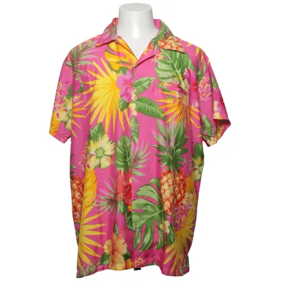 Kortärmad skjorta (Rosa, Gul, Grön, Flerfärgad) från King Kameha