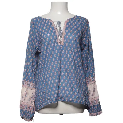 Blouse (Blauw, Beige) van Maison Scotch Katoen