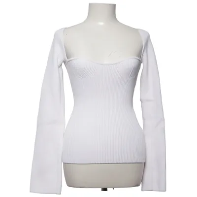 Top (White) from Pixie Market Elastane, Polyamide, Viscose