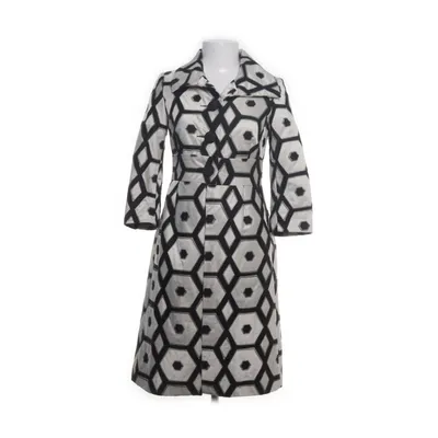 Manteau (Blanc, Noir) de Mango Suit Coton, Polyester, Viscose