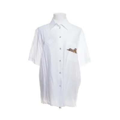 Short sleeve shirt (White) from Miss Joy Polyester