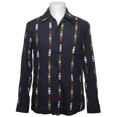 Shirt (Blue, Multicolored) from Collectif London Cotton