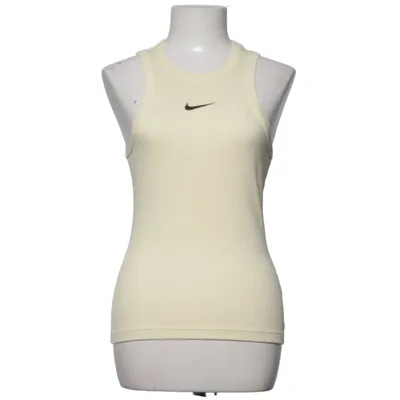 Træningstanktop (Gul) fra Nike Bomuld, Elastan, Polyester