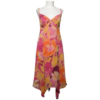 Kleid (Pink, Orange, Gelb) von Debenhams Acetat, Polyester