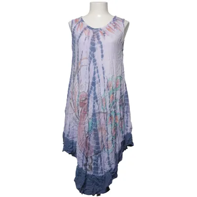 Jurk (Blauw, Lila, Meerkleurig) Viscose
