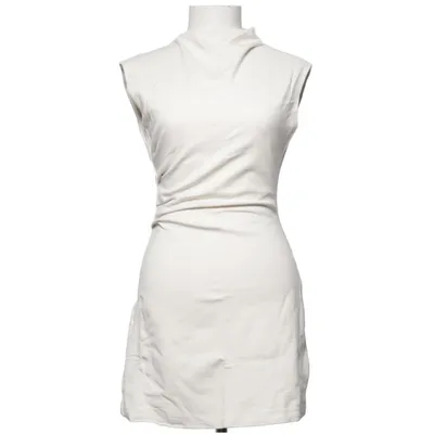 Dress (Beige) from H&M Modern Classic Viscose, Polyamide, Elastane, Polyester