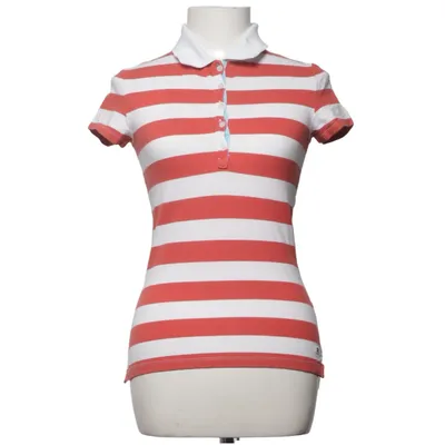 Polo shirt (Red, White) from Tommy Hilfiger Cotton, Elastane