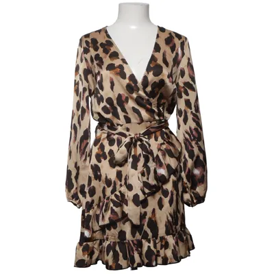 Jurk (Beige, Bruin, Zwart) van Quiz Polyester