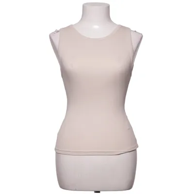 Tanktop (Beige) van Organic Basics Elastaan, Organisch katoen