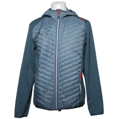 Hoodie (Blue, Gray) from CMP Elastane, Polyamide, Polyester