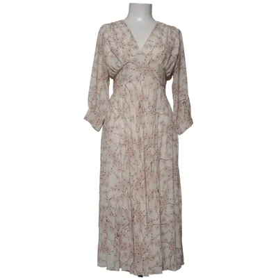Maxi jurk (Beige, Roze) van Senes Elastaan, Viscose