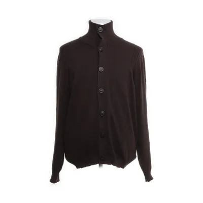 Cardigan (Brown) from März Cotton, Merino wool