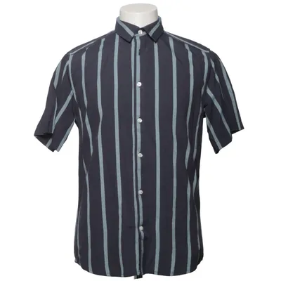 Kortärmad skjorta (Blå, Grå) från Only & Sons Bomull, Polyester