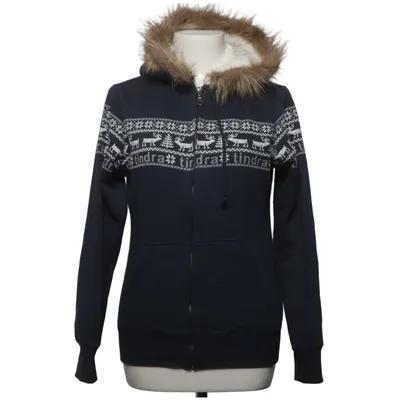 Kapuzenpullover (Blau, Weiß) von Tindra Baumwolle, Polyester