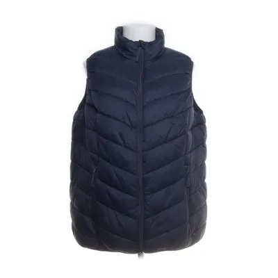 Outer vest (Blue) from Zizzi Polyamide, Polyester