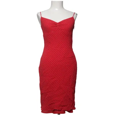 Jurk (Rood, Wit) van Next Petite Polyester, Viscose