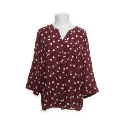 Blouse (Rood, Wit) van Laura Torelli Viscose