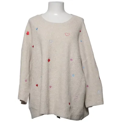 Sweater (Beige, Flerfarvet) fra Zizzi