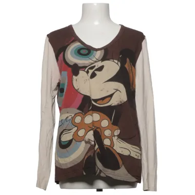 Long sleeve T-shirt (Brown, Beige, Multicolored) from Desigual Disney Cotton