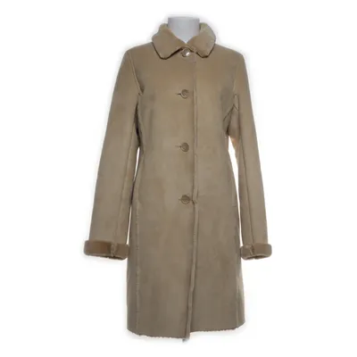 Shearling jas (Beige) van Mauritius Acryl, Polyester