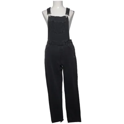 Tuinbroek (Grijs) van New Look Denim Katoen, Polyester