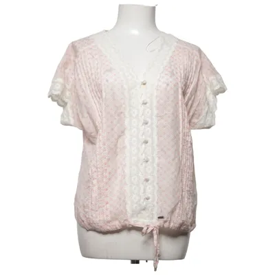Top (White, Pink, Multicolored) from Pepe Jeans Cotton, Silk