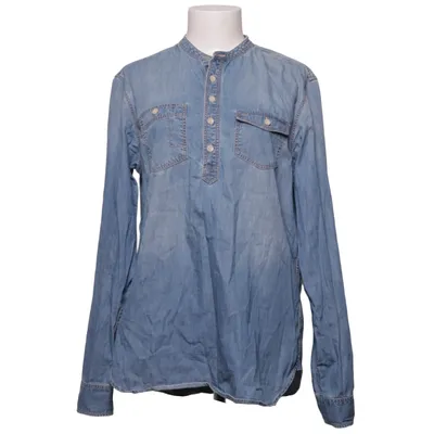 Jeansskjorta (DENIM ALBEMARLE LS SHIRT MS149C) från Allsaints Bomull