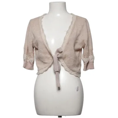 Bolero (Beige) from Noa Noa Acrylic, Angora, Bamboo, Metallic fiber, Mohair, Polyamide, Viscose, Wool