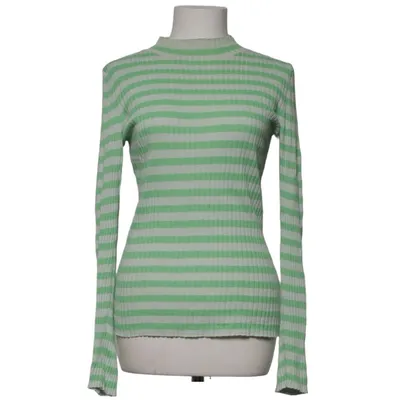 Turtleneck (Green, White) from Armedangels Organic cotton