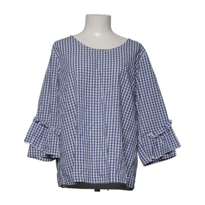 Blouse (Blauw, Wit) van Marie Lund