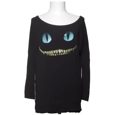 Långärmad t-shirt (Svart, Flerfärgad) från Nastrovje Elastan, Viskos