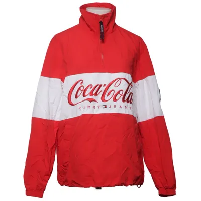Anorak (Rød, Hvid) fra Tommy Hilfiger Jeans x Coca Cola Polyamid