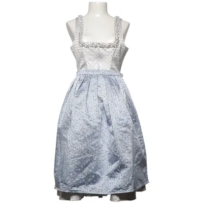 Dirndl (Blauw, Wit, Meerkleurig) van Alpentrachten Polyester